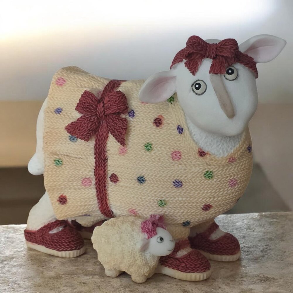 2010 ENESCO Ewe and Me Toni Goffe Sheep in a Sweater